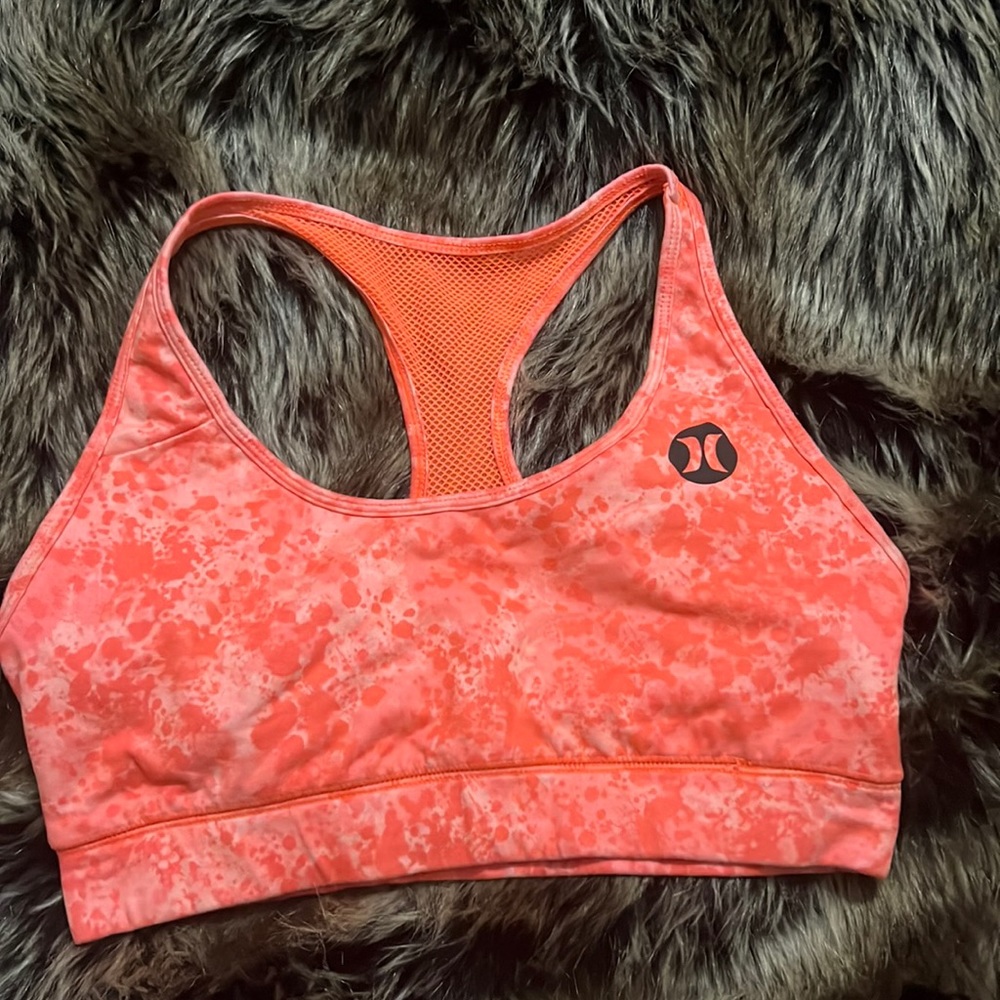 Hurley sports bra size M